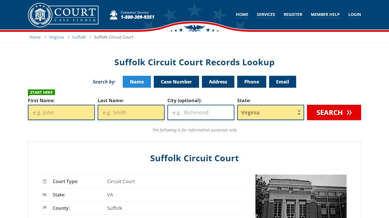 Suffolk Circuit Court Records | Suffolk, Suffolk County, VA Court Case ...